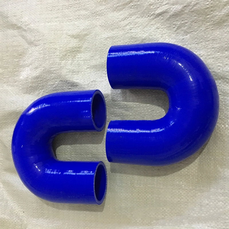 Corrosion Resistant U Shape Silicone Radiator Hose Elbow 180 Degree Bend Hose