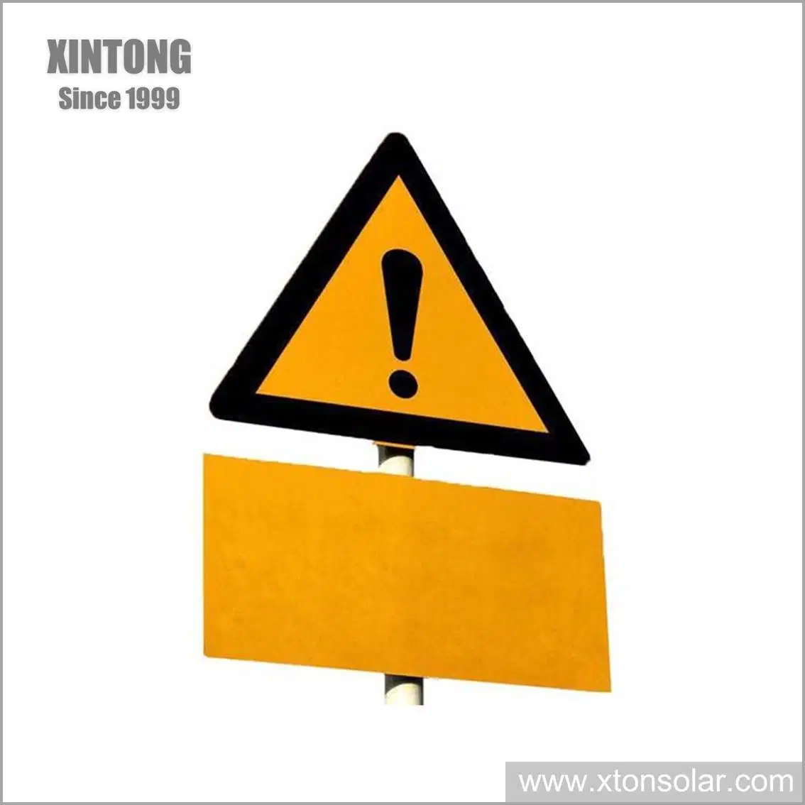 Xintong Portable 5 Year Warranty City Road Sheeting Circle Aluminum Traffic Safety Sign