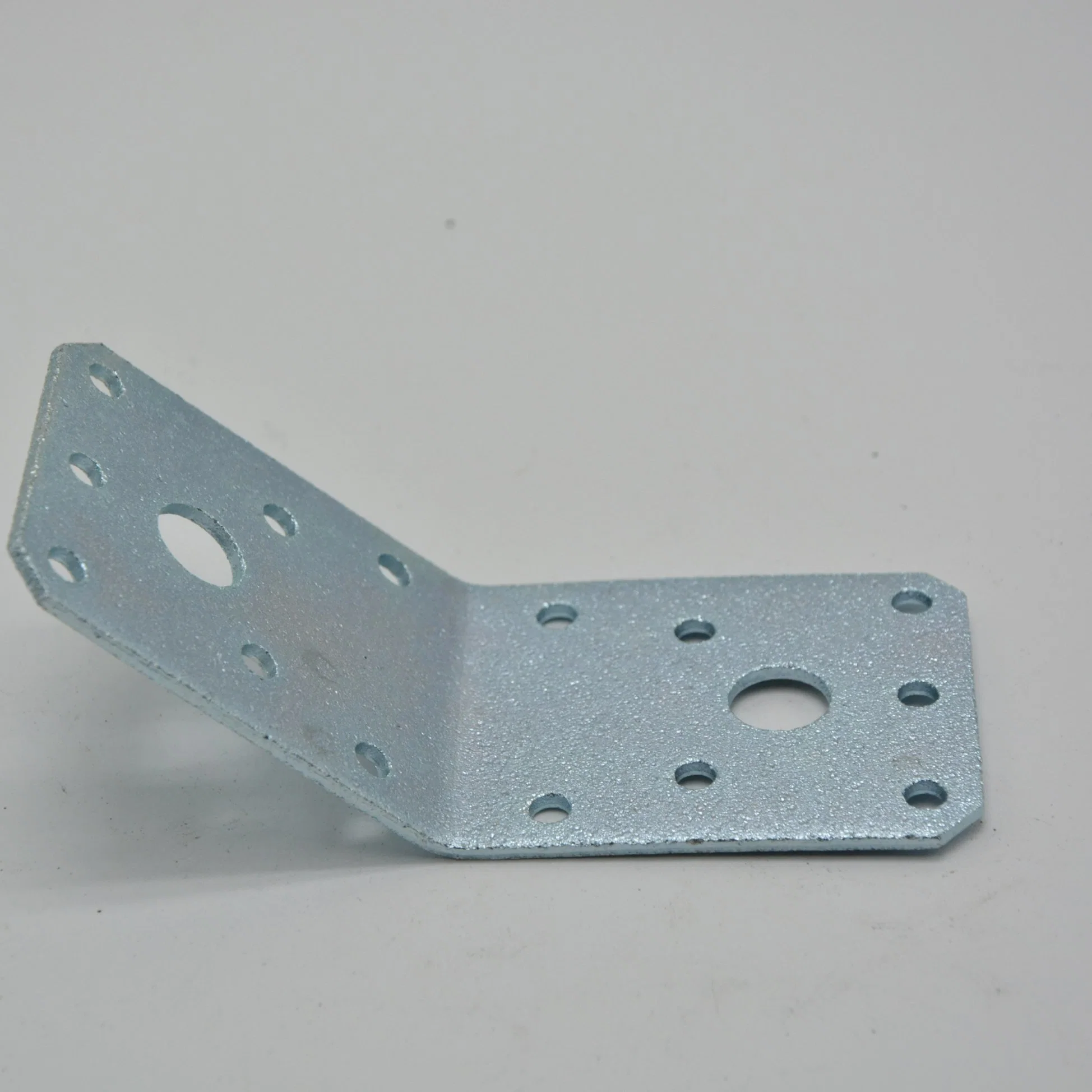 Galvanized Building Hardware L Angle Bracket Connector for Fix Timber Wall Frames Down Onto Concrete Slab Floors.