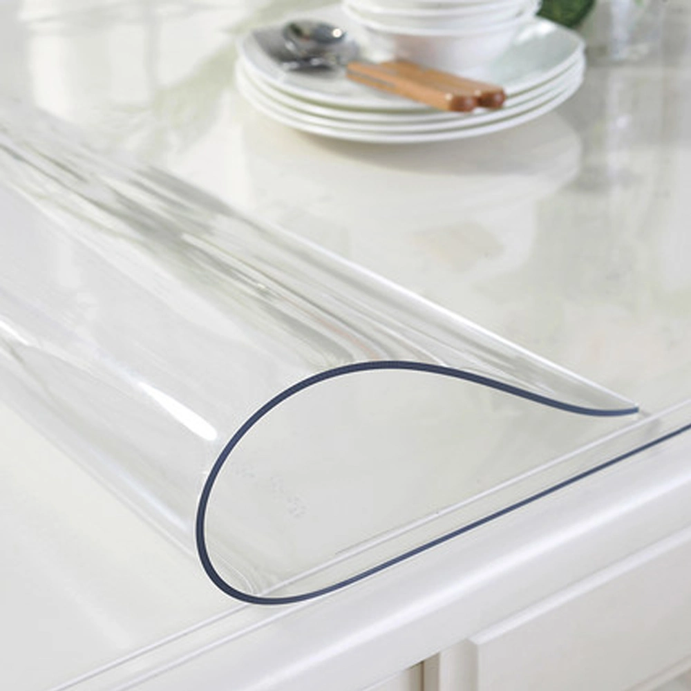Прозрачная прозрачная мягкая пленка из ПВХ Tableth для покрытия для ткани стола