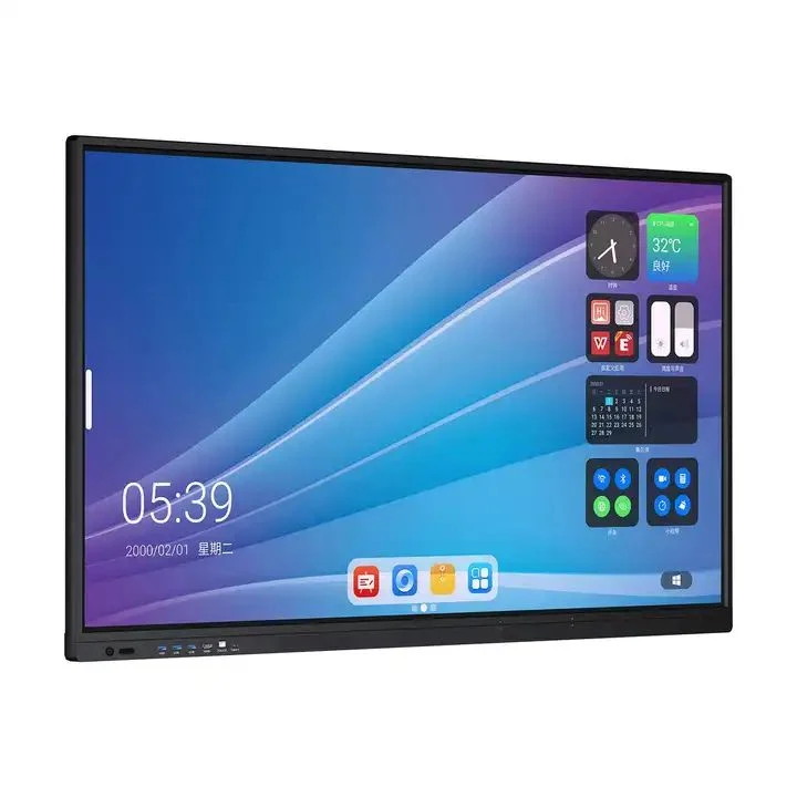 55inch LCD Interactive Touch Flat Panel All in One PC for Conference Training