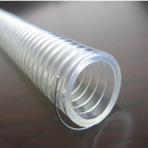 High Pressure Transparent PVC Fiber Braided & Steel Metal Reinforced Hose