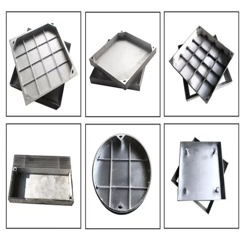 DN400 to DN1200 Carbon Steel Manhole Cover Drain Hole Cover Sewage Manhole Cover