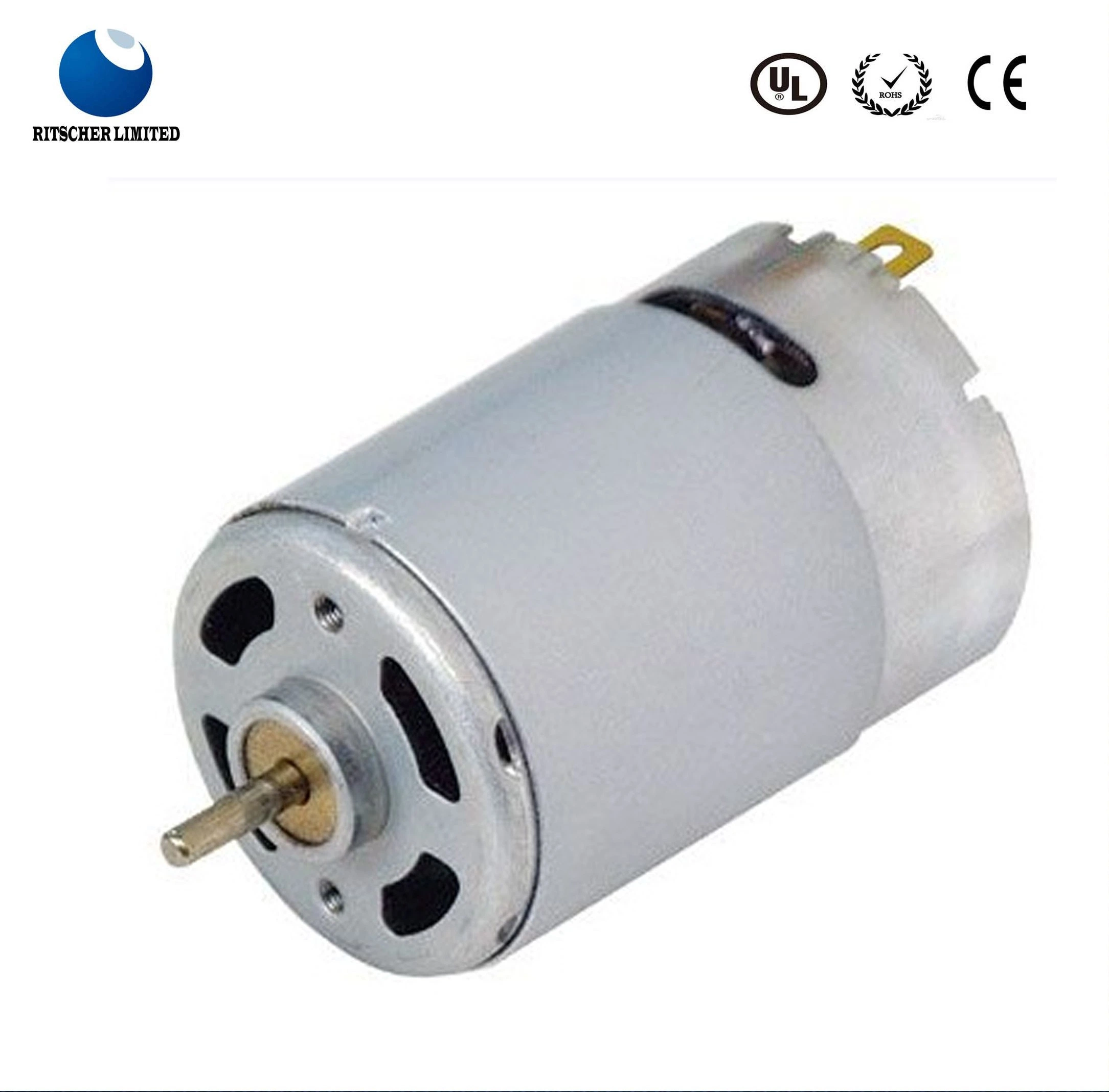 Good Quality Silicon Wire Permanent Magnet 775 12V 24V DC Motor RS-555s for Power Tool