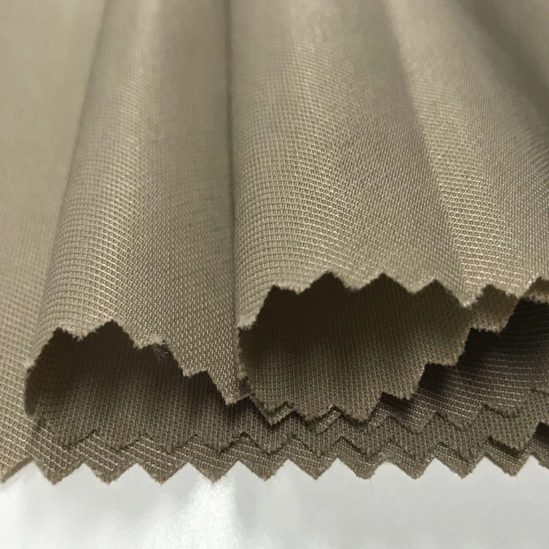 Made in China Gots Combed 43% Cotton 57% Nylon Knit Jersey T-Shirt Fabric Custom OE Jersey Fabric for Clothing Material