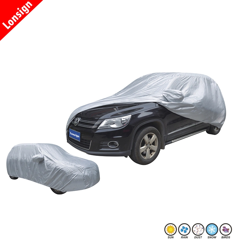 UV-Proof and Water-Proof Auto Covers 4-Layer Protection Car Covers
