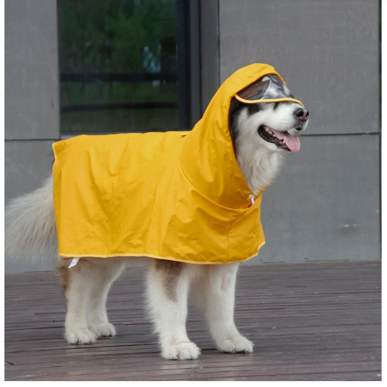 Venda por grosso de etileno impermeáveis à prova de água de chuva de Cão vestindo roupas Pet