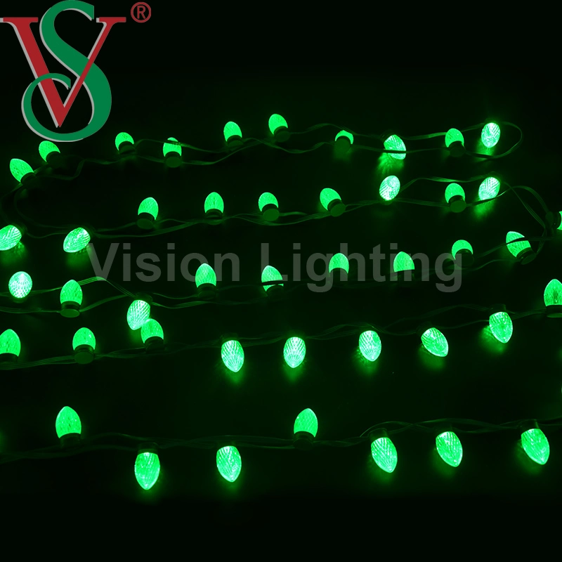 LED Ttl Ws2911 Programmable Strawberry Christmas String Decoration Light