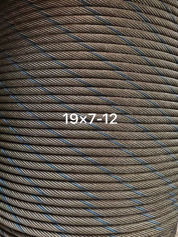 for Hosting 6X36ws Ungalvanzied Steel Wire Rope