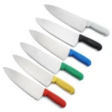 Professional Commercial Foodservice Knives Colour Coded Handles 8" 10" 12" Cook Chef's Knife 6" Boning Knife