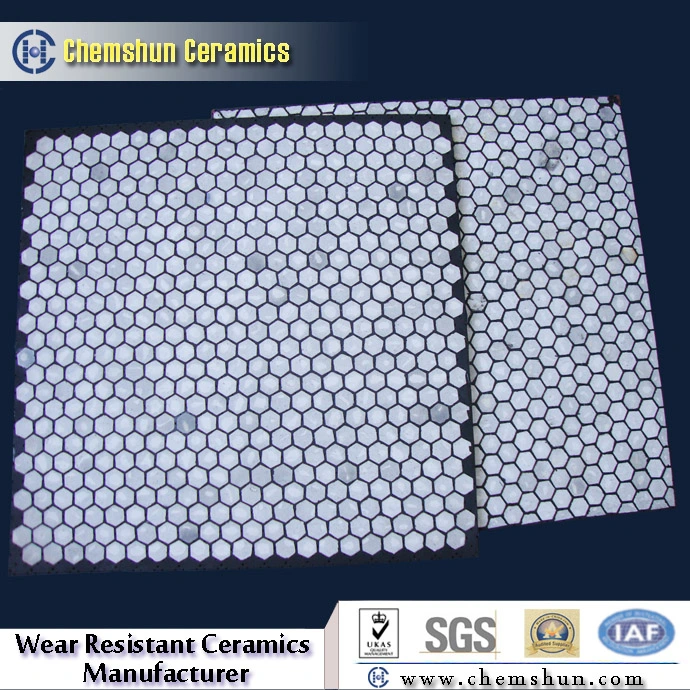 Studded Ceramic Wear Liners as Abrasion Resistant Linings