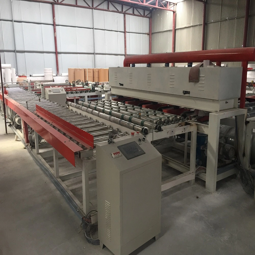 Building Materials Gypsum Board Ceiling Tile Coating Lamination Machine