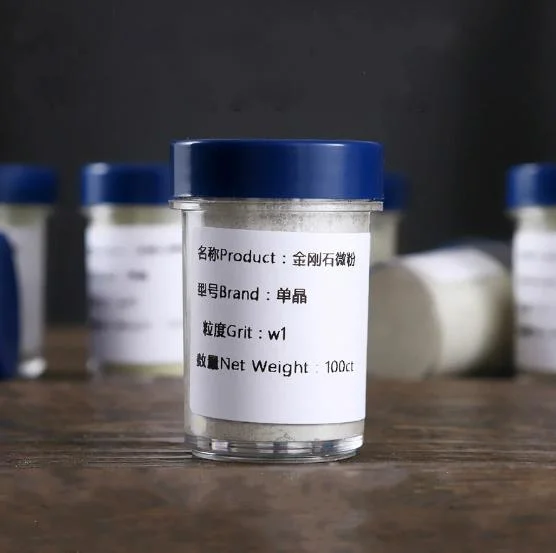 High Purity Industrial Synthetic Monocrystalline Diamond Powder 12 Micron 12um