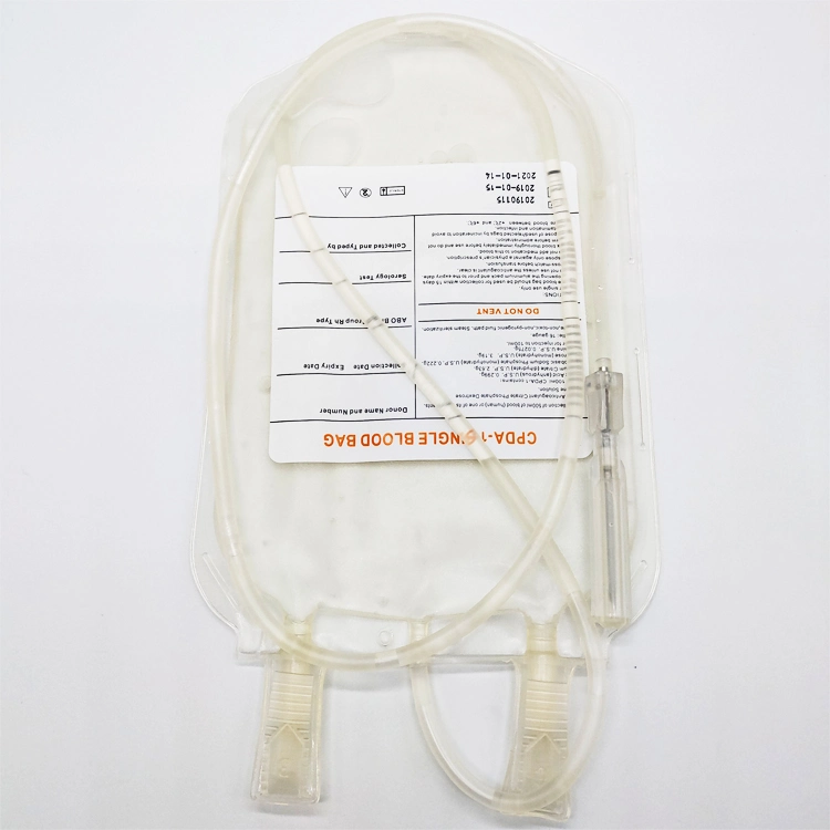 China Manufacturers Price Medical Disposable Blood Bag