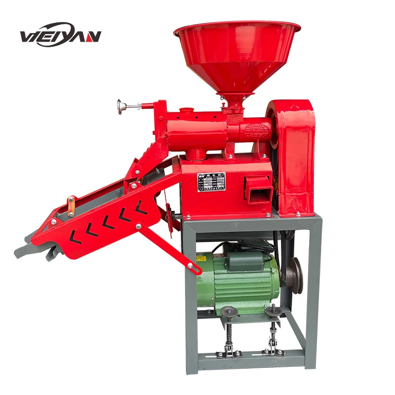 Weiyan Rice Mill with Vibrating Screen Rice Processing Machine by House Using