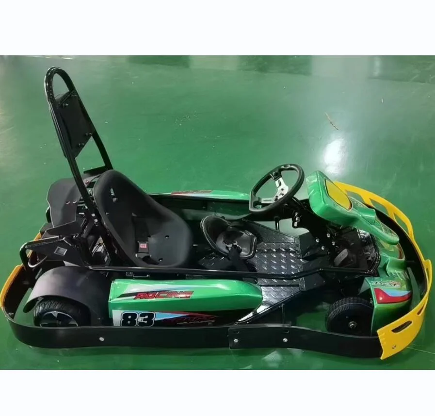 Adultes et enfants enfants utilisent une batterie électrique moteur lithium Batterie Go Karting car Go Kart avec deux sièges