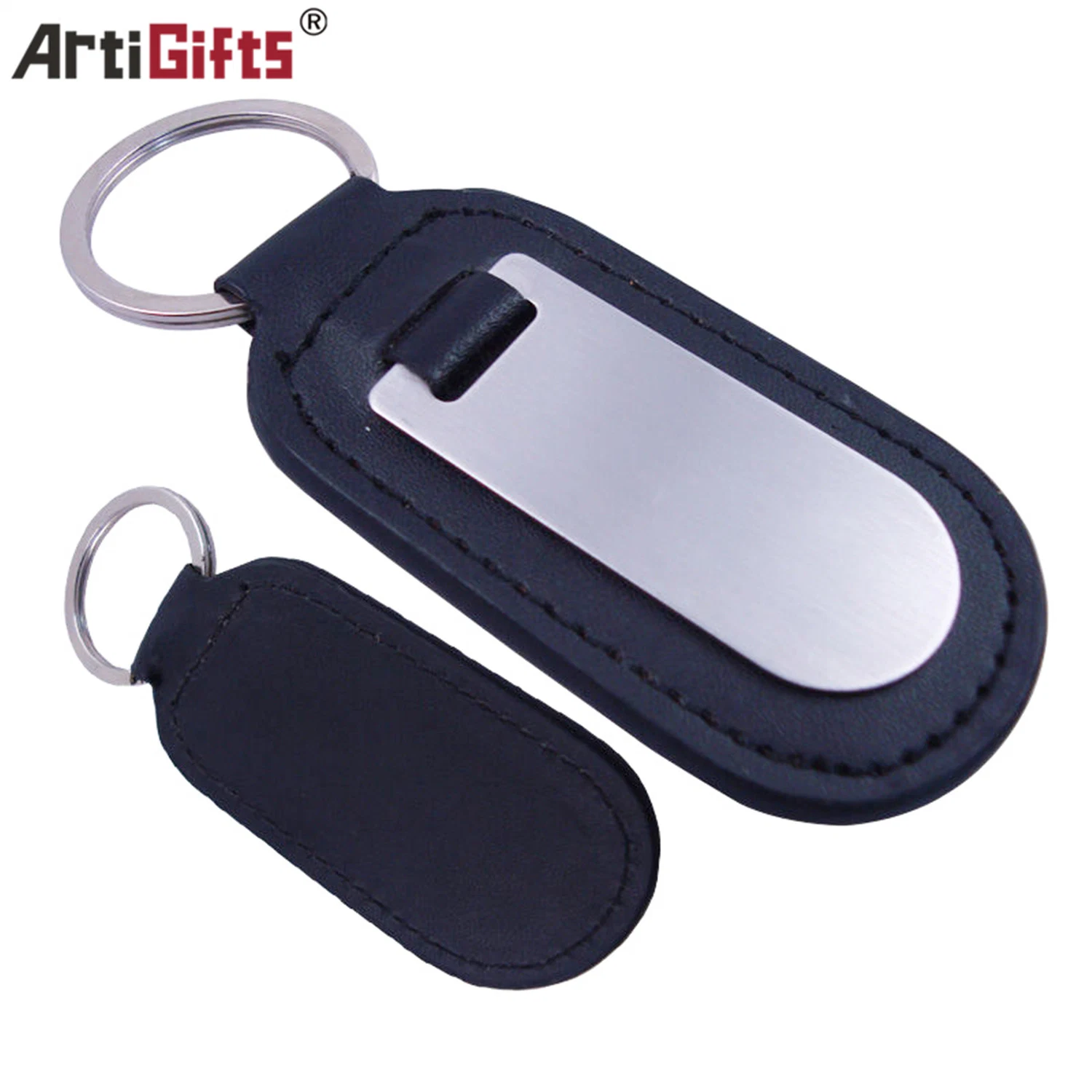 High Quality Custom Own Logo Leather Key Holder