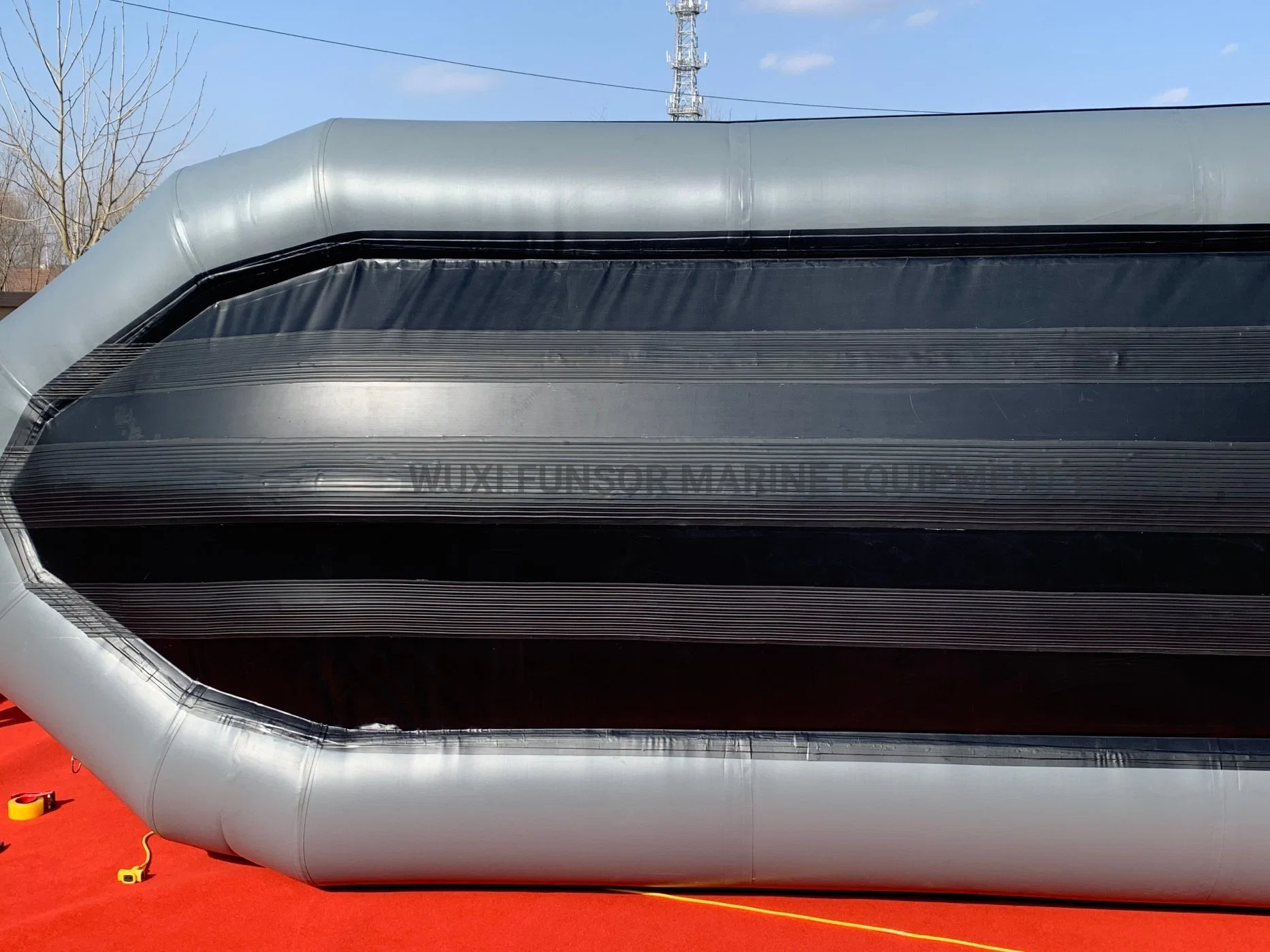 Heavy Duty inflable grande barco de pasajeros de 7m de Turquía el tubo de PVC