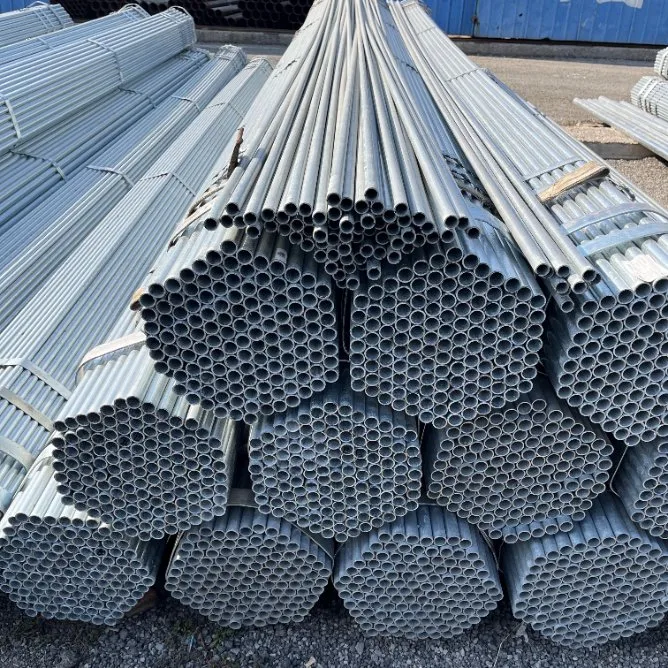 Galvanized Steel Pipes Used Street Lighting Poles