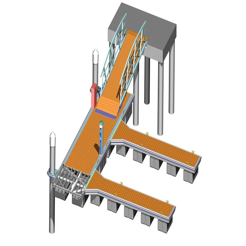 Direct From Factory Good Price Aluminium Pontoon Marine Floating Dock