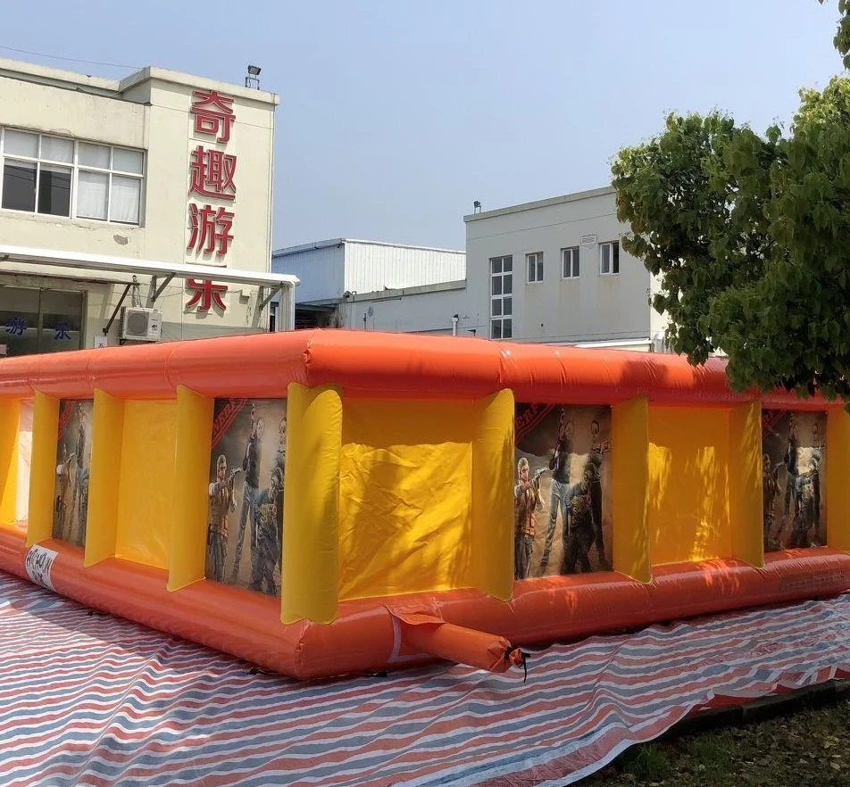 Interesting Outdoor Commercial Inflatable Obstacle Maze Game for Kids & Adults