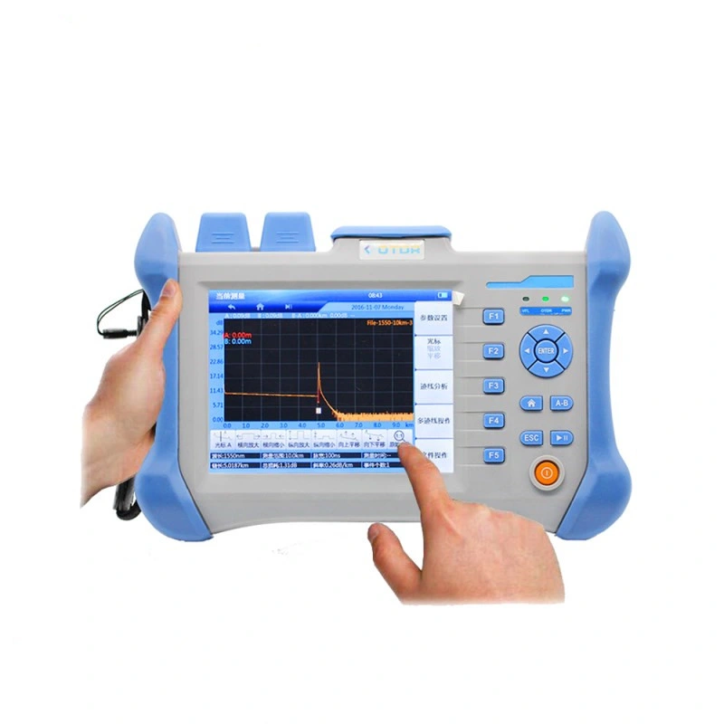 32/30dB 1310/1550nm Sm óptico OTDR reflectómetro de dominio de tiempo Probador de fibra óptica