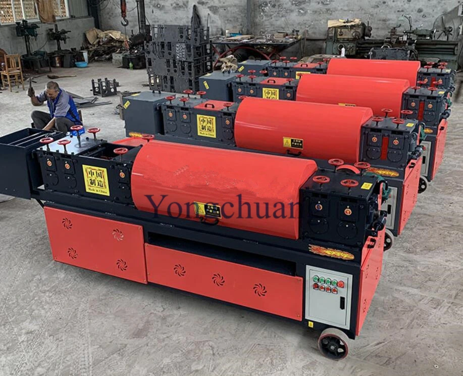 Scaffold Pipe Tube Straightening Straightener Machine