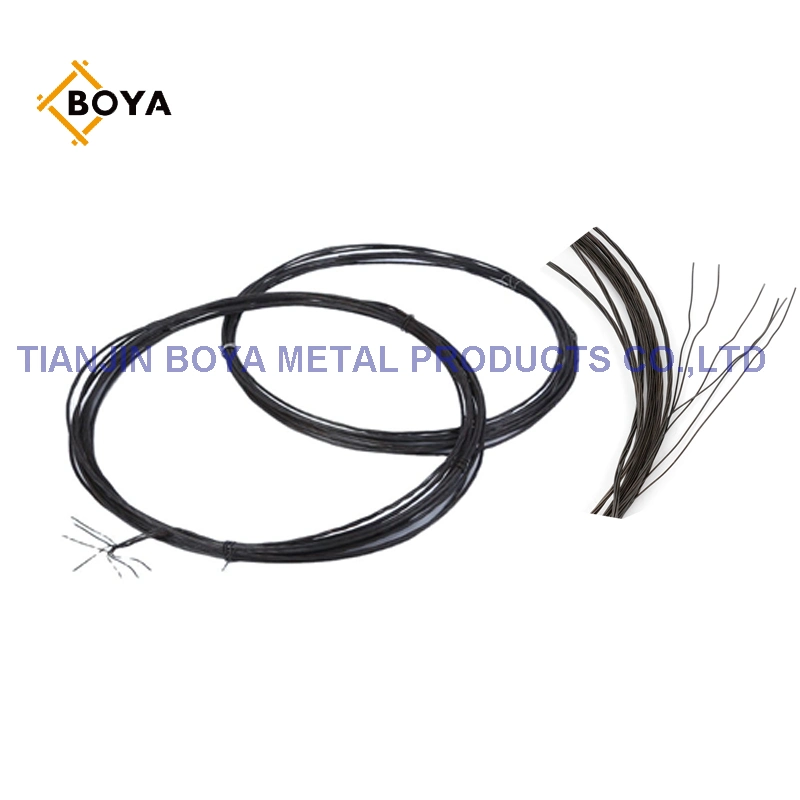 Black Annealed Iron Wire Twisted Soft Building Material Binding Wire Factory Iron Rod