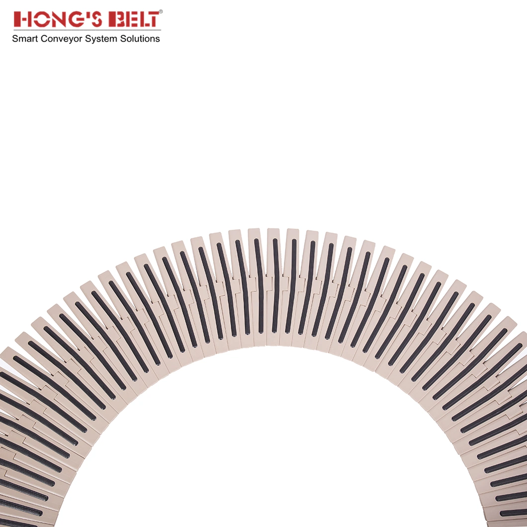 Hongsbelt 882tab-K1200-EL cinta transportadora de alta calidad de la cadena de la mesa cinta transportadora de plástico Cadena