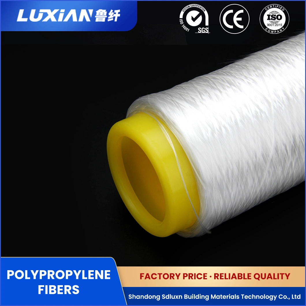 Sdluxn Dura Fibre polypropylène Lxbk personnalisé modifié la fibre de polypropylène renforcé de fibre de carbone de la Chine de mortier de fabricant de fibres de polypropylène synthétique