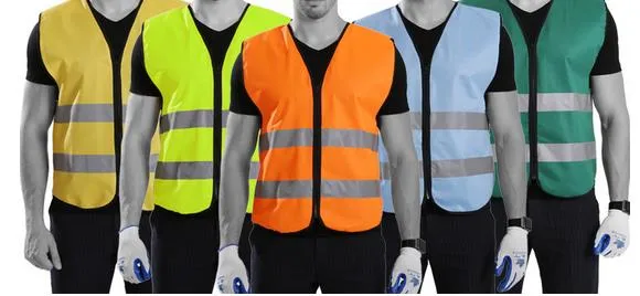 Respirant l'Administration de la sécurité routière WORKWEAR Gilet réfléchissant haute luminosité