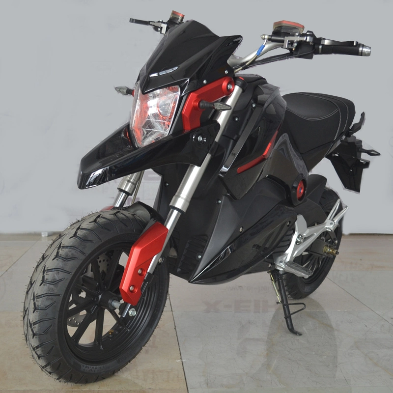 EEC взрослых 72V20Ah с высокой скоростью и междугородные электрический мотоцикл с 2000W