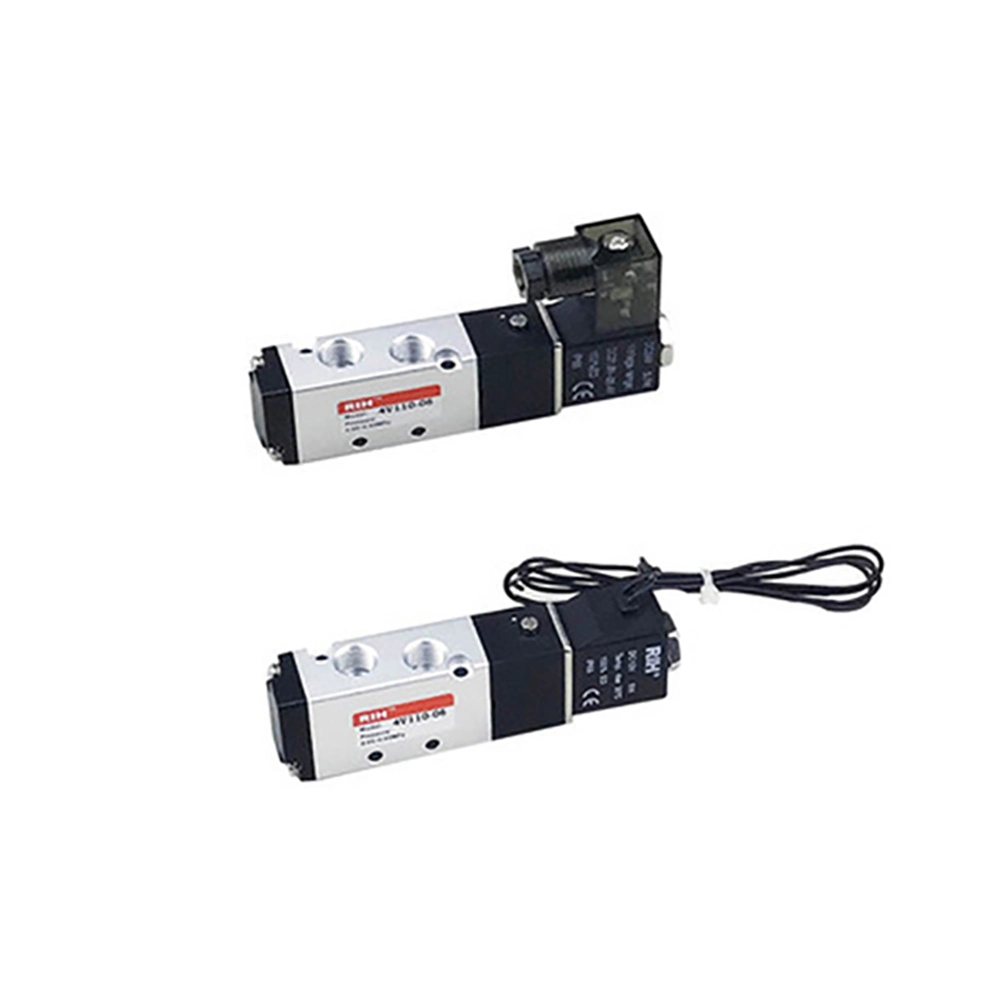 4V China Manufacturer Custom 5/2 Alloy 24V Flow Control Air Aventics