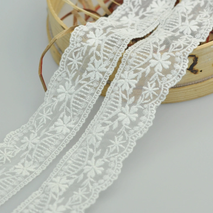 Mesh Lace Embroidery Tulle Lace Trimming Embroidery Garment Accessories