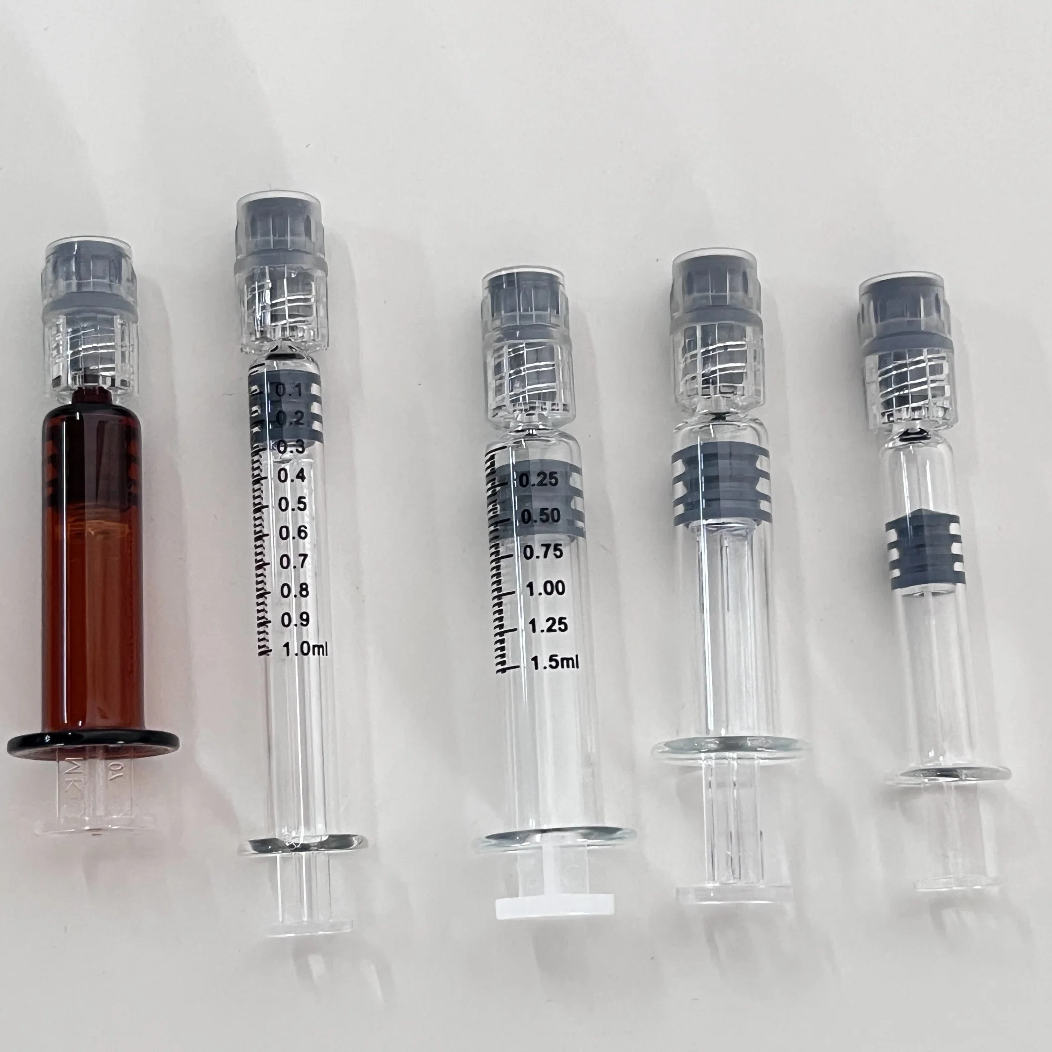 10ml Prefilled Glass Syringes for Injection or Cosmetic