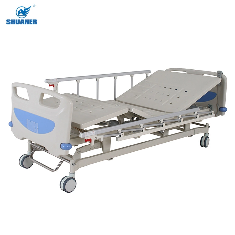 Wholesale/Supplier Adjustable 5 Function Manual Hospital Bed