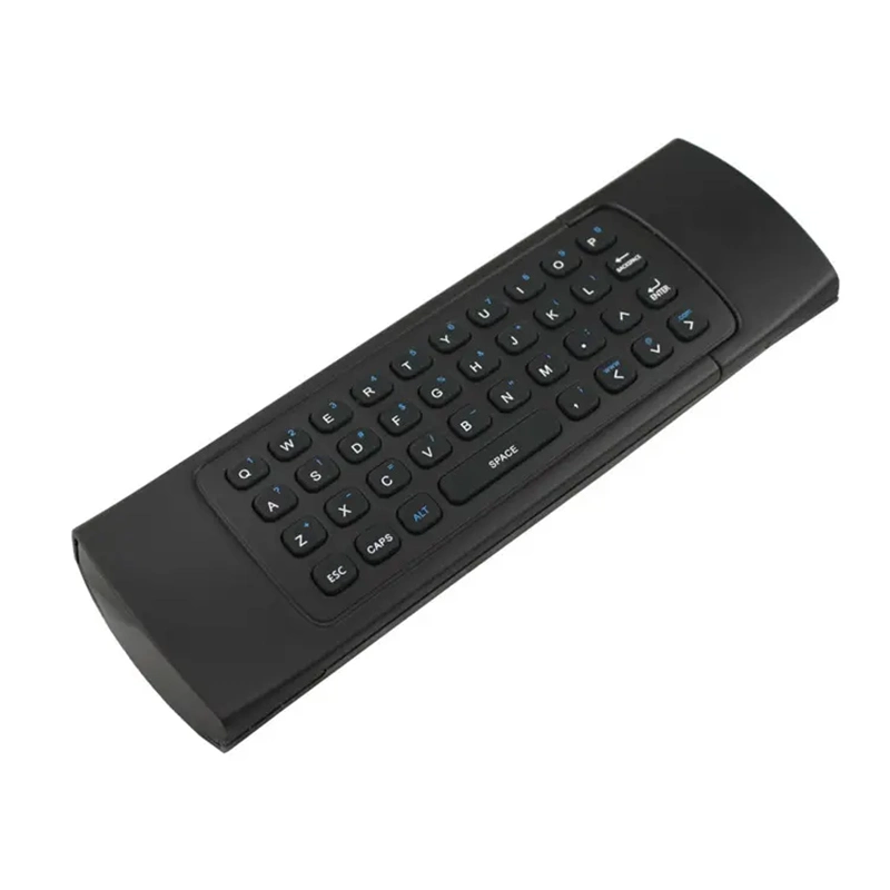 Voar Air Mouse Zy-Mx retroiluminado3 com microfone voz 2.4G mini-teclado sem fio com IR aprendendo estender o controlador remoto