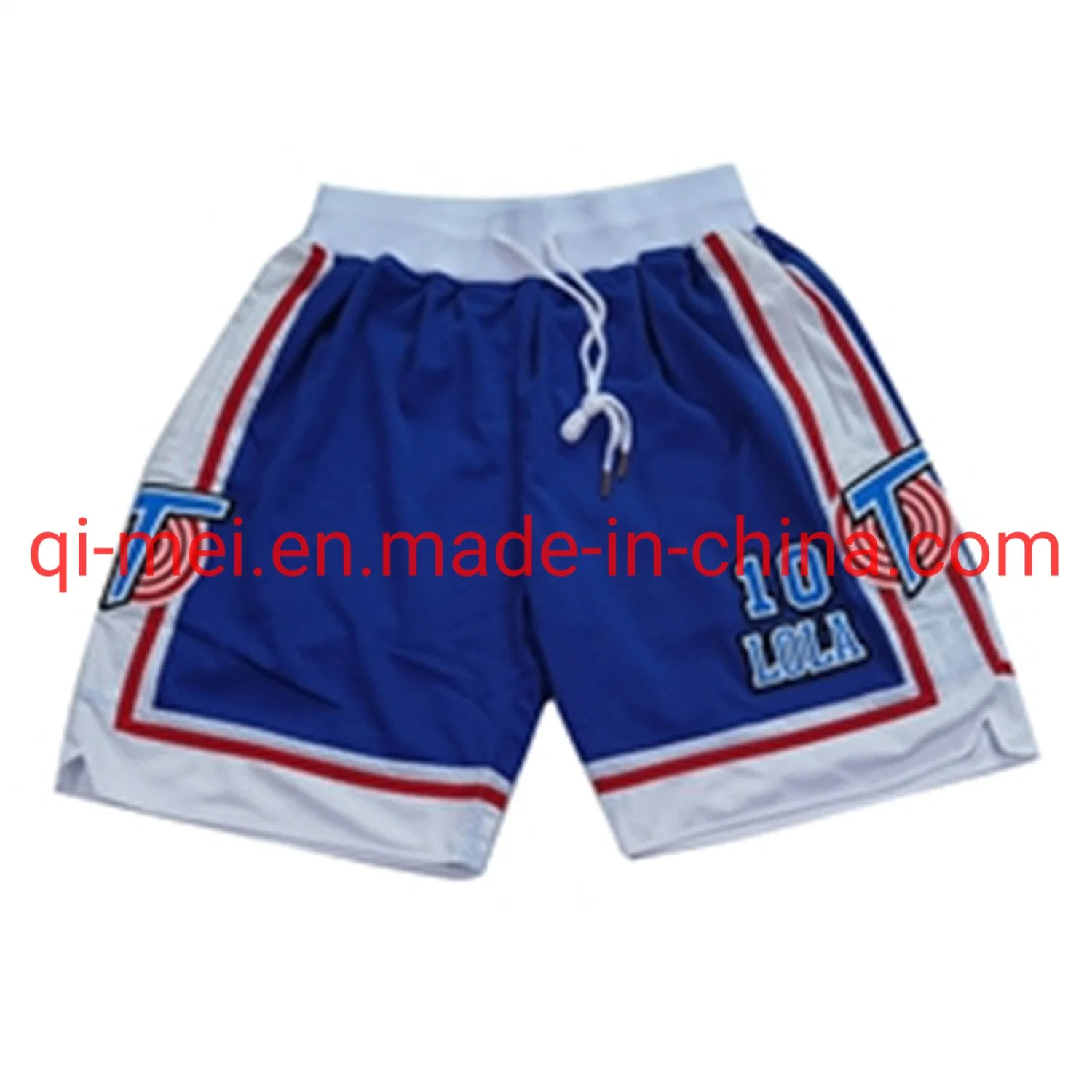 Wholesale/Supplier Tune Squad Space Movie 6 James 1 Bugs 23 10 Lola Black Blue N-Ba Basketball Shorts