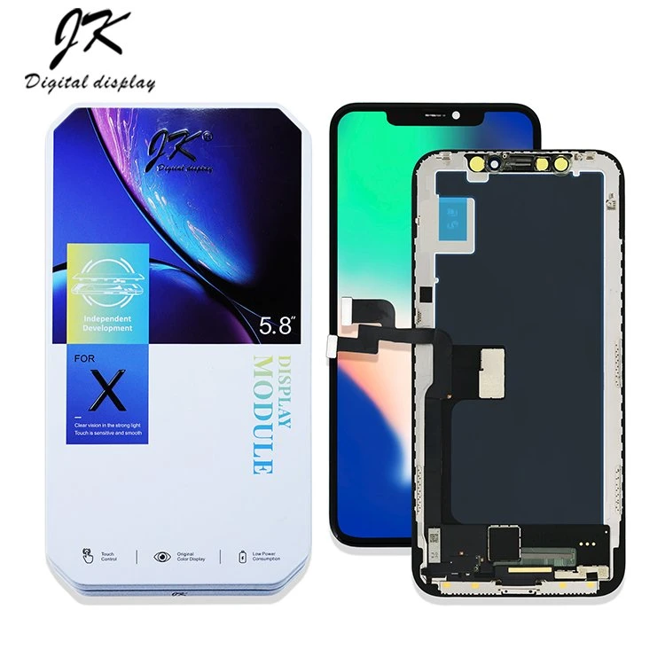 Jk Original Incell Mobile Phone LCD for iPhone 6 7 8 Plus LCD for iPhone X Xs Xr 11 12 13 14 PRO Max OLED Display Digitizer Touch Screen Replacement