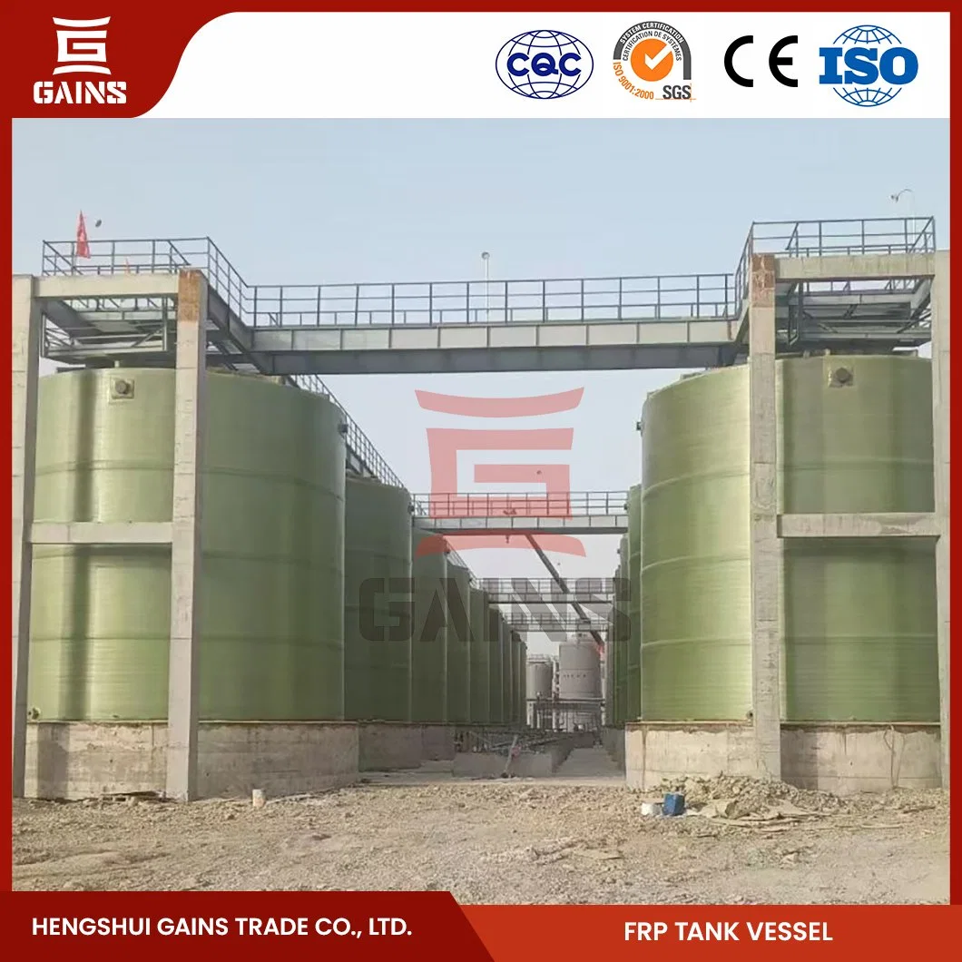 Gains FRP Winding Chemical Storage Tank Wholesaler China FRP Winding Product