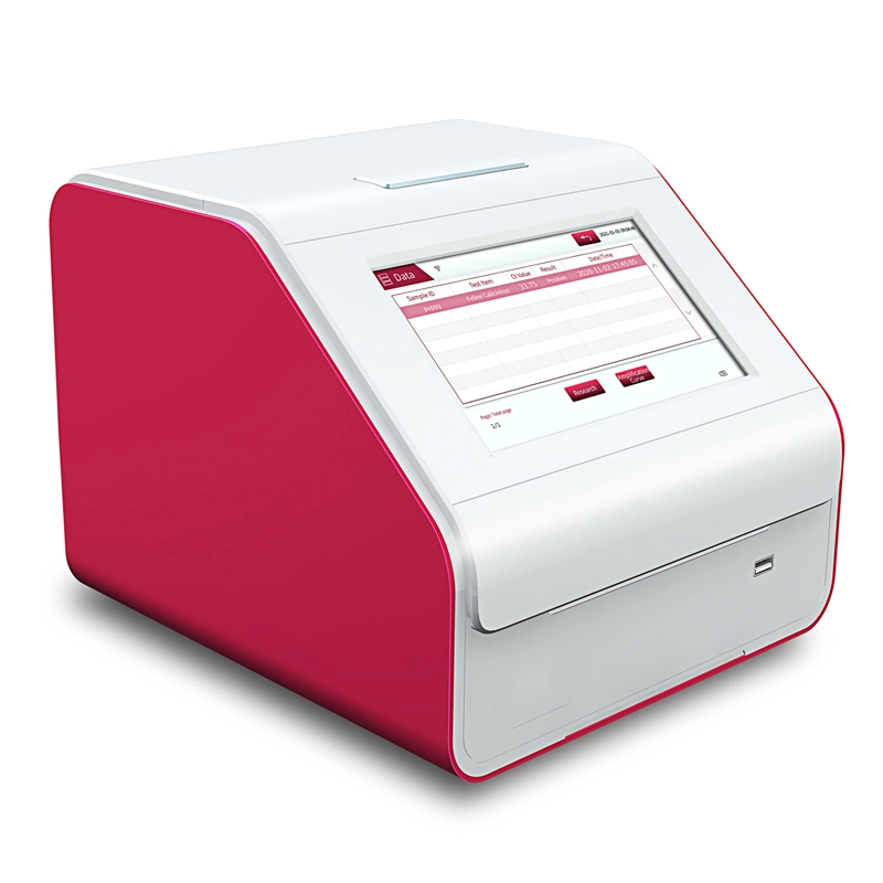 Portable Veterinary Fluorescence Quantitative PCR Amplification Instrument