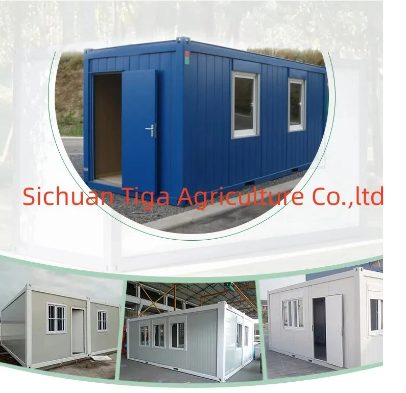 Prefabricated Flat Pack Steel Frame Fast Install 20FT 40FT Foldable Container House Homes