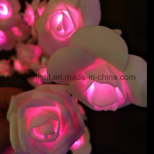 Garden Decoration Wedding Decoraction Square Light Artificial Light Rose Light