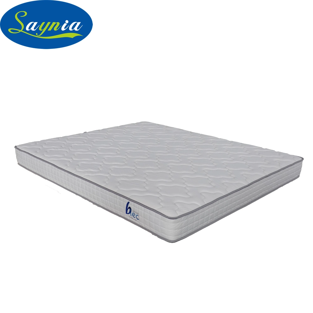 Wholesale/Supplier Sleep Easy Tight Top 10 Inch Thickness Fire Retard BS 7177 Natural Foam Rubber Foam Latex Mattress