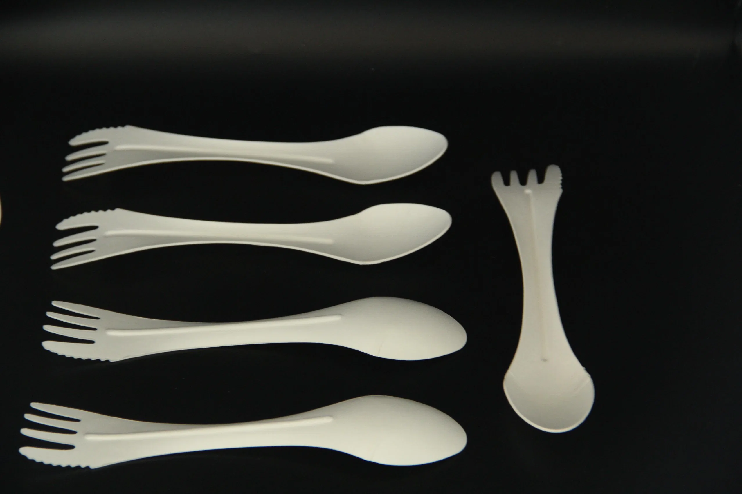 Support for Custom Stand-Alone Packaging Kit Airline Spoon Fork Knife Salt Pepper Disposable Cutlery Wrapped Set