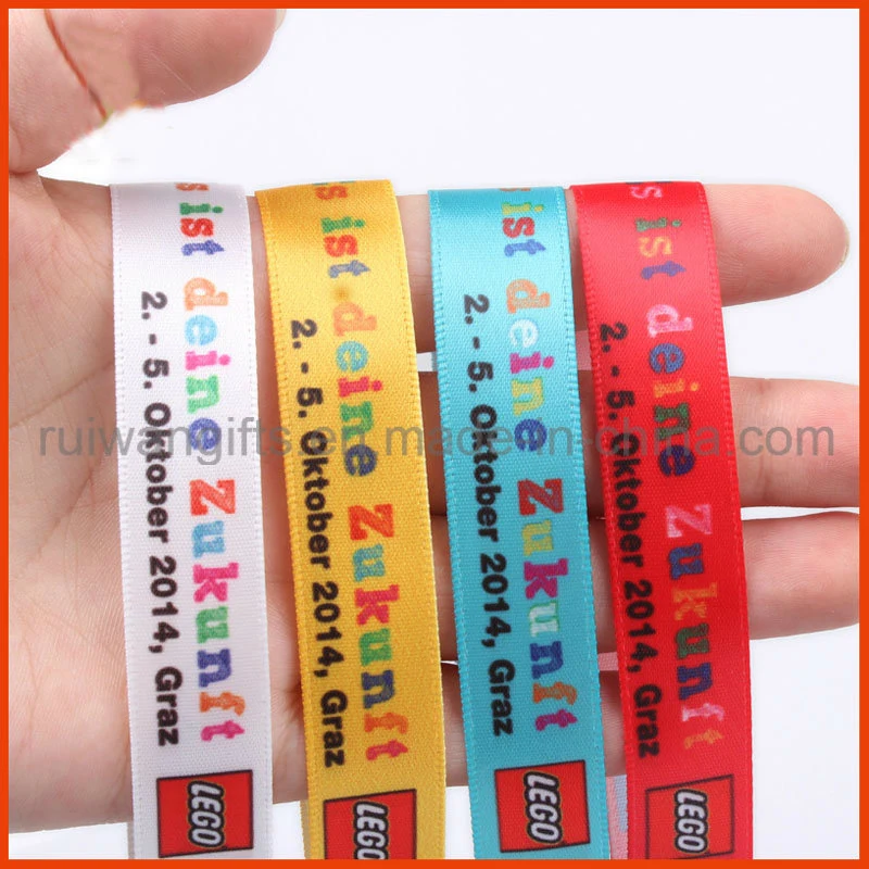 Custom Polyester Wristband with Heat-Transfer (PBR021)