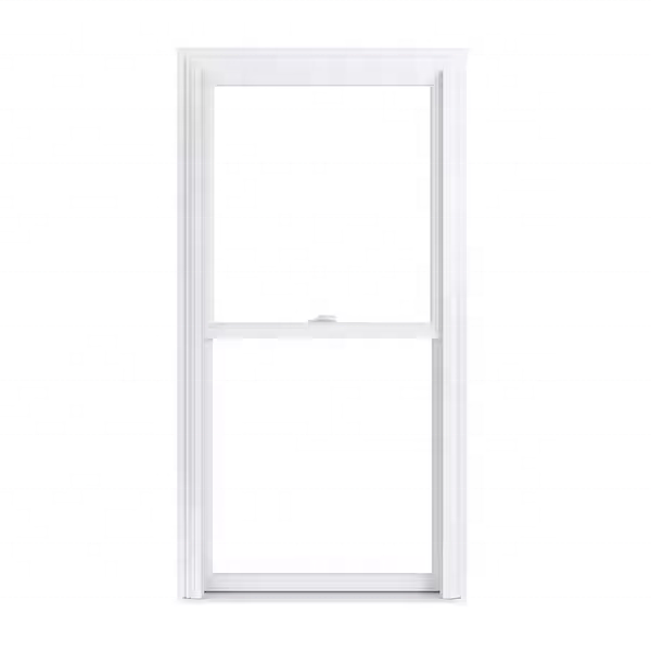 American Aama Low-E Glass Double Hung J Screen White Aluminum PVC Window