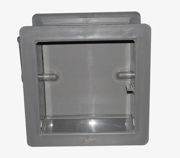 PP Manual Square Air Duct Dampers for Airflow Control