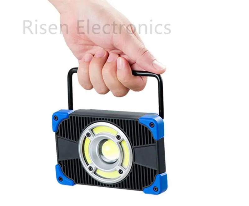 Plastic Portable LED Light Outdoor COB LED Work Car Repair Emergency Lamp