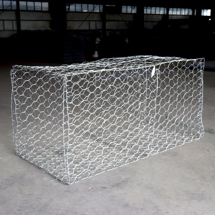 Cable hexagonal galvanizado/PVC caliente DIP pared de jaula de roca de malla Río colchón gabion Cages gabion Cajas gabion Cestas gabion pared Precio